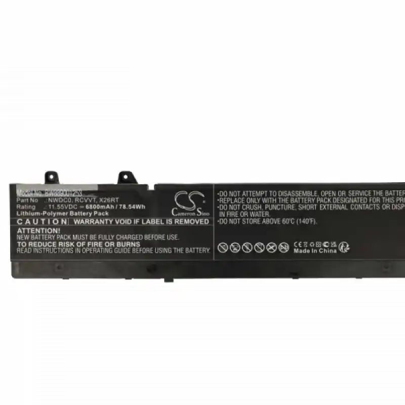 Batteria per Dell Precision 7670, 6800 mAh