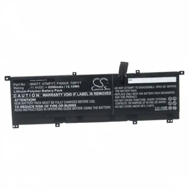Batteria per Dell XPS 15 9575 / Precision 5530 2-in-1, 6500 mAh