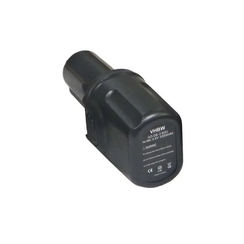 Batteria per DeWalt DC600, 3.6 V, 3.3 Ah