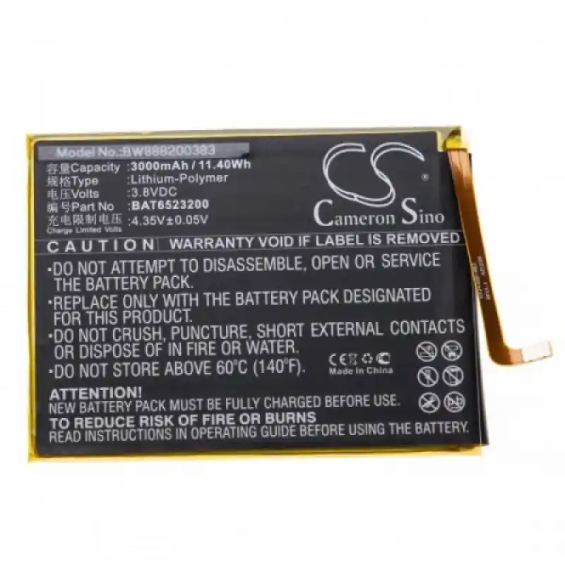 Batteria per Doogee Y6 / Y6c, 3000 mAh