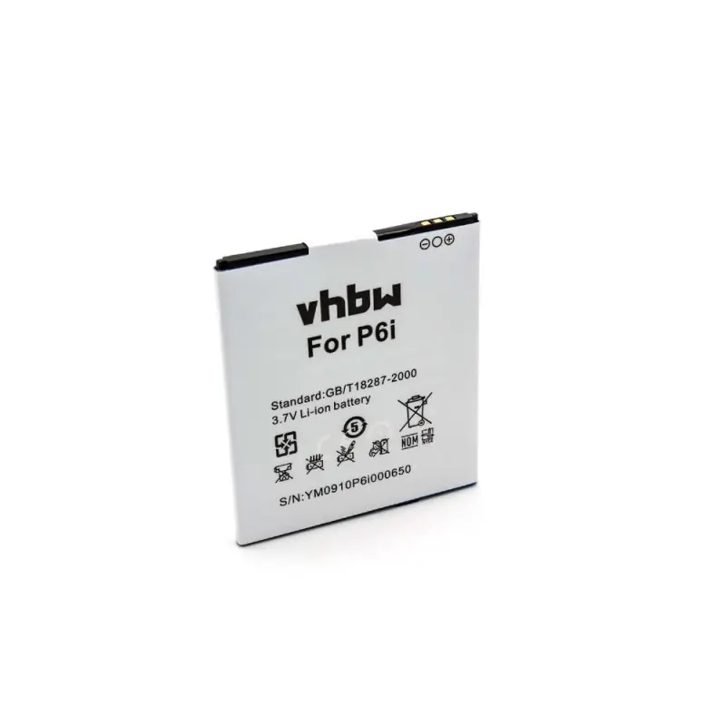 Batteria per Elephone P6 / P6i, 2200 mAh