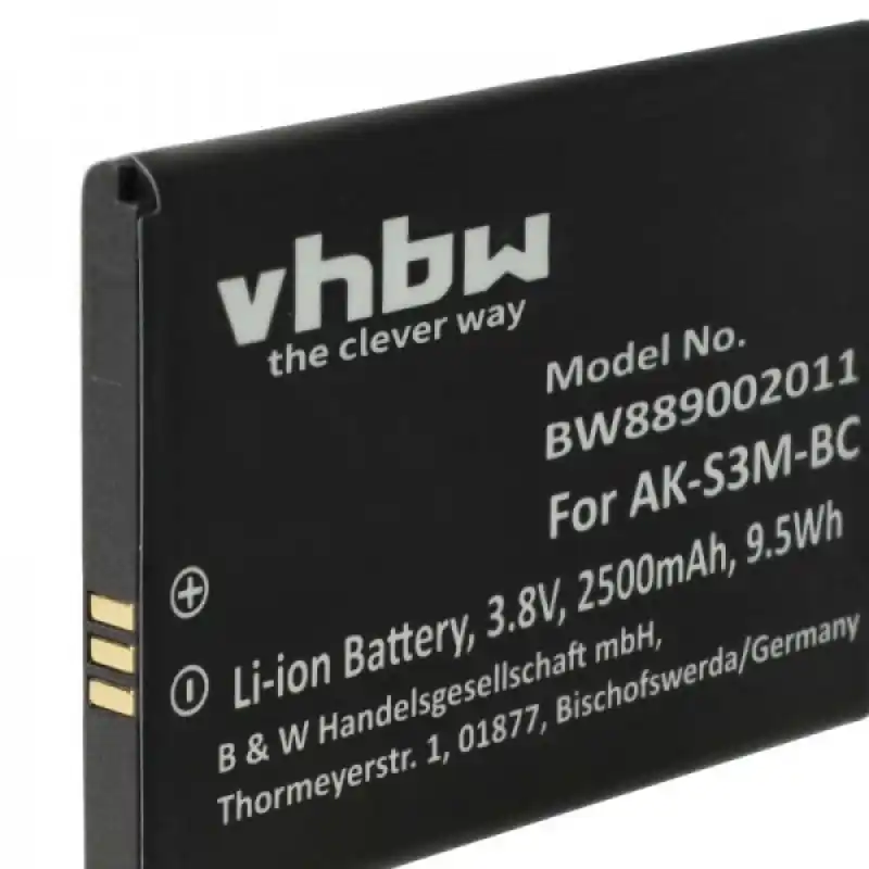 Batteria per Emporia SuperEasy, AK-S3M, 2500 mAh