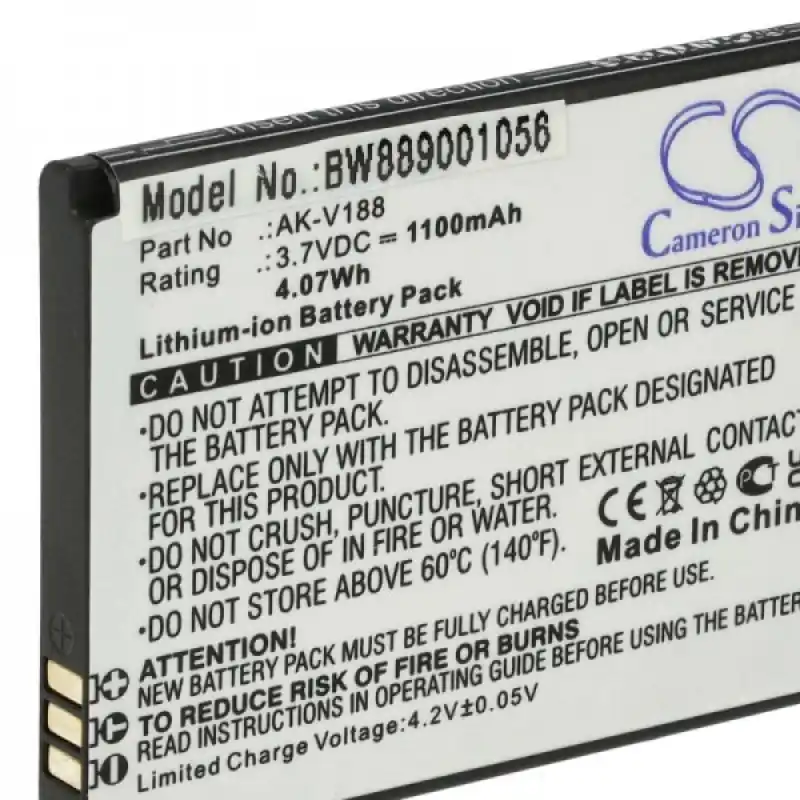 Batteria per Emporia TouchSmart, AK-V188, 1100 mAh