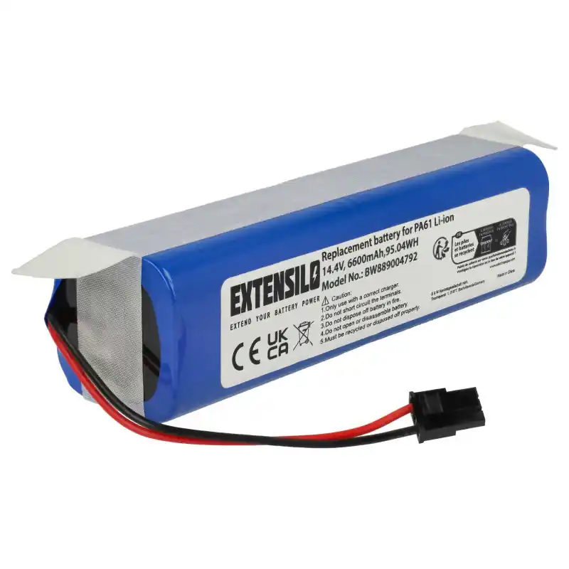 Batteria per Eufy RoboVac X8 / X8 Pro, 6600 mAh