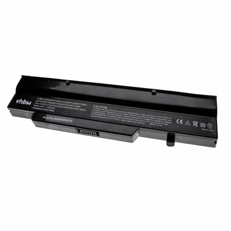 Batteria per Fujitsu Siemens Amilo LI1718 / Amilo Pro V3405 / Esprimo Mobile V5505, 5200 mAh