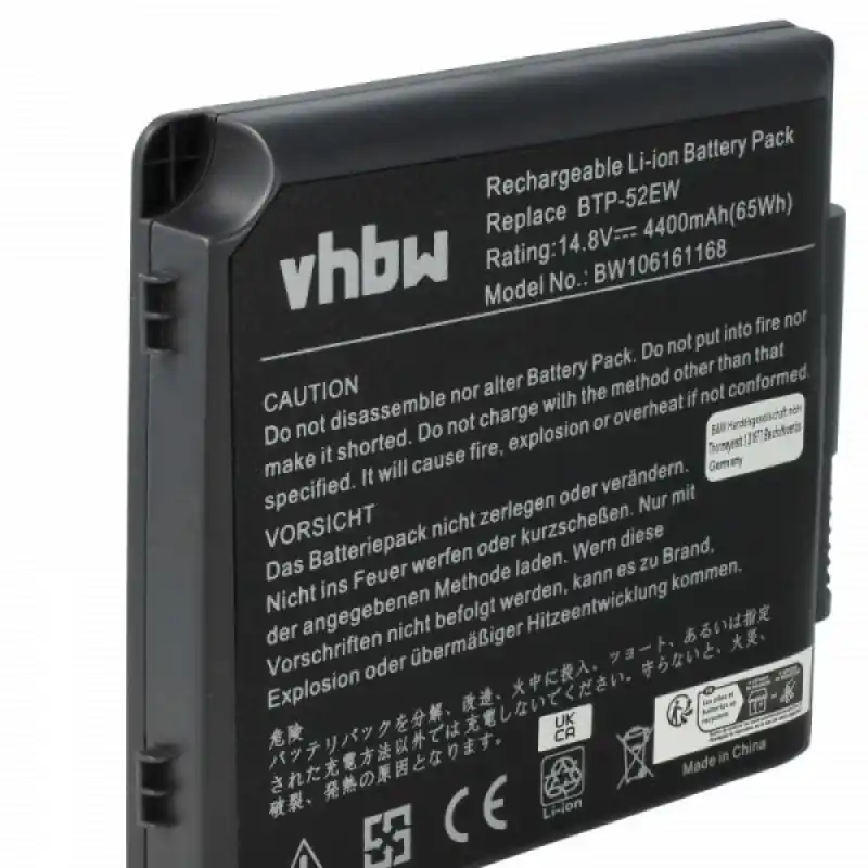 Batteria per Fujitsu Siemens Amilo M7400, 4400 mAh
