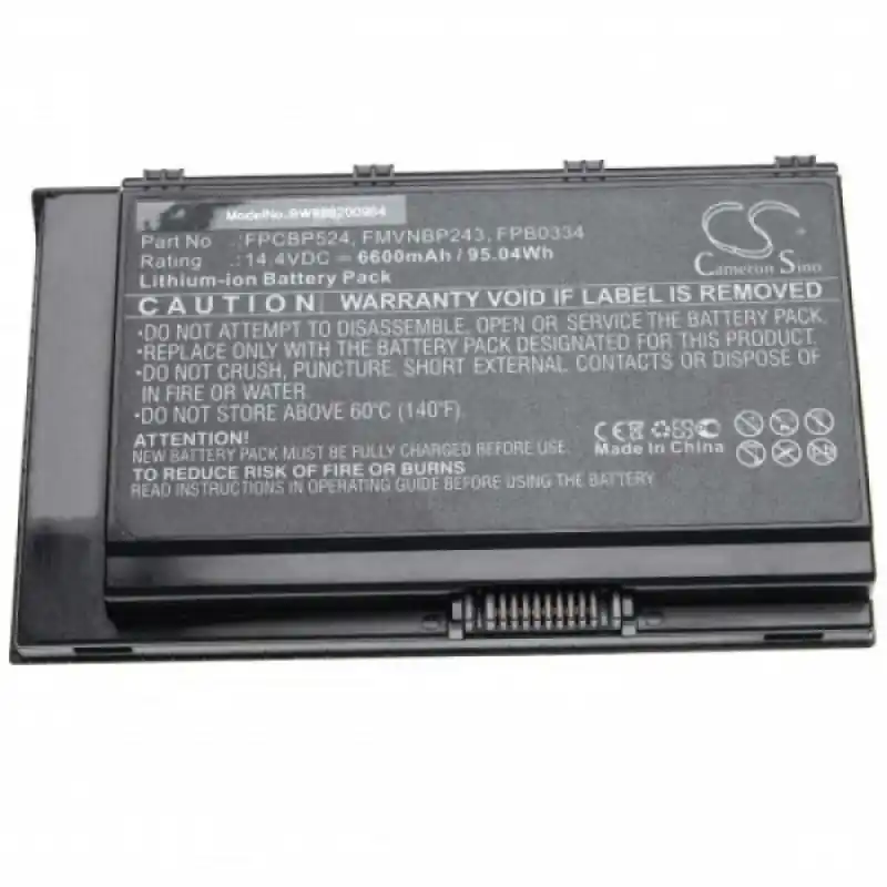 Batteria per Fujitsu Siemens Celsius H980, 6600 mAh