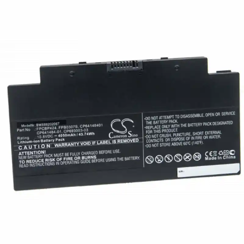 Batteria per Fujitsu Siemens Lifebook A556 / AH77 / U536, 4050 mAh