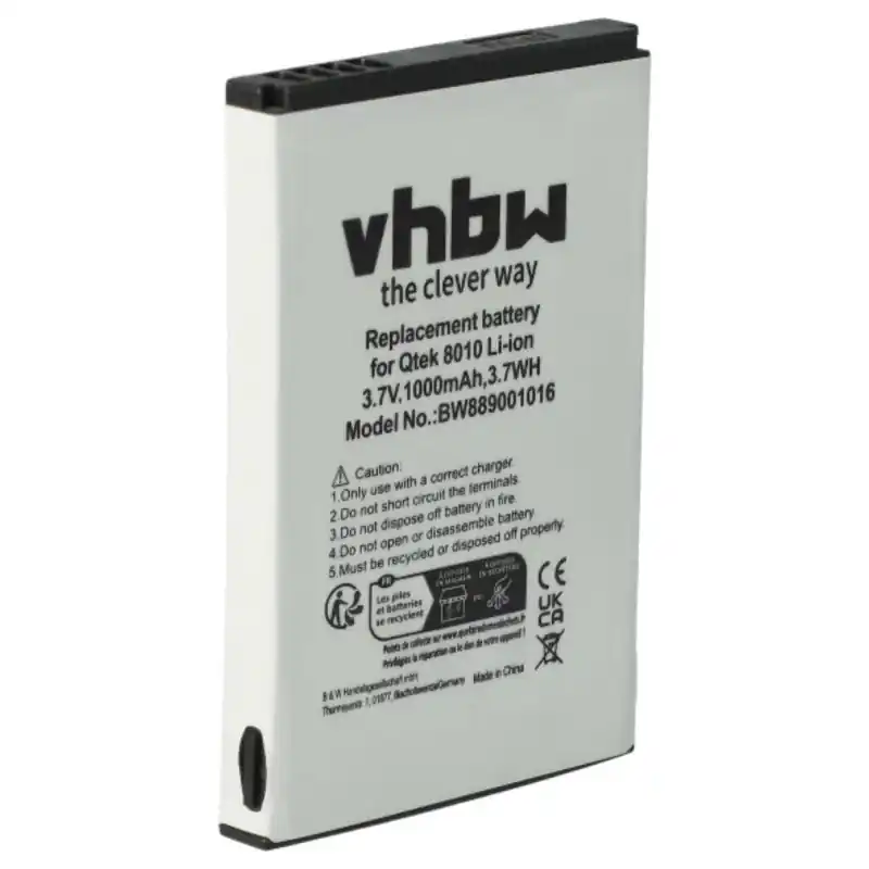 Batteria per Fujitsu Siemens Pocket Loox N100 / N110, 1000 mAh