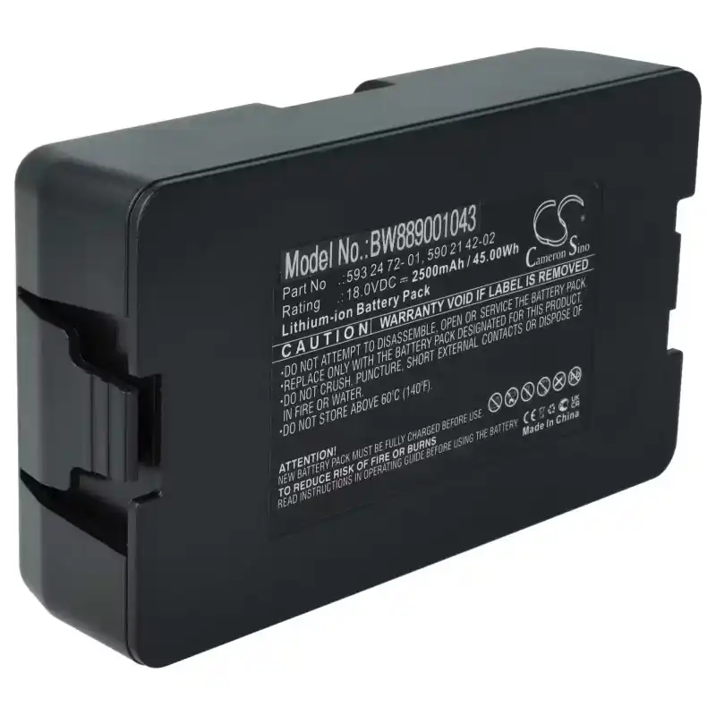 Batteria per Gardena 250 / 400 / 500, 18 V, 2.5 Ah