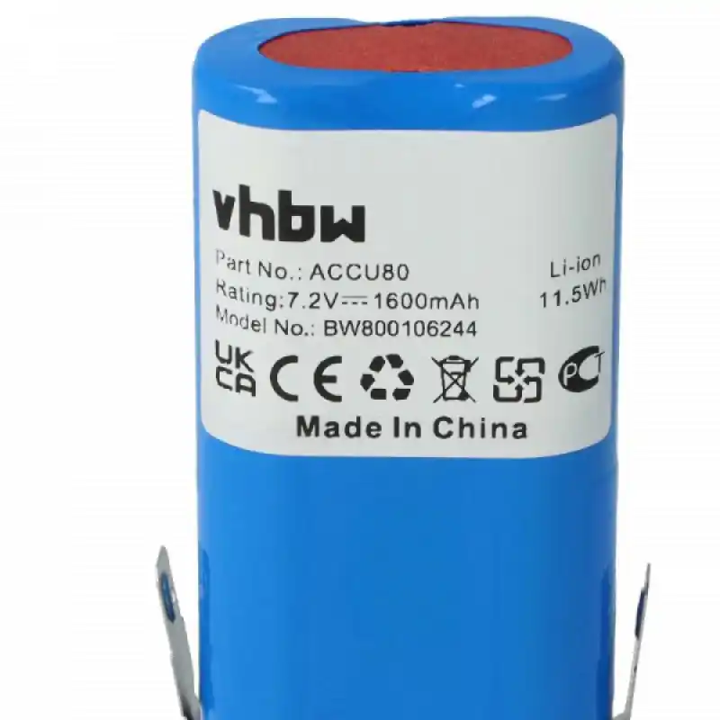 Batteria per Gardena Accu80, 7.4 V, 1.6 Ah