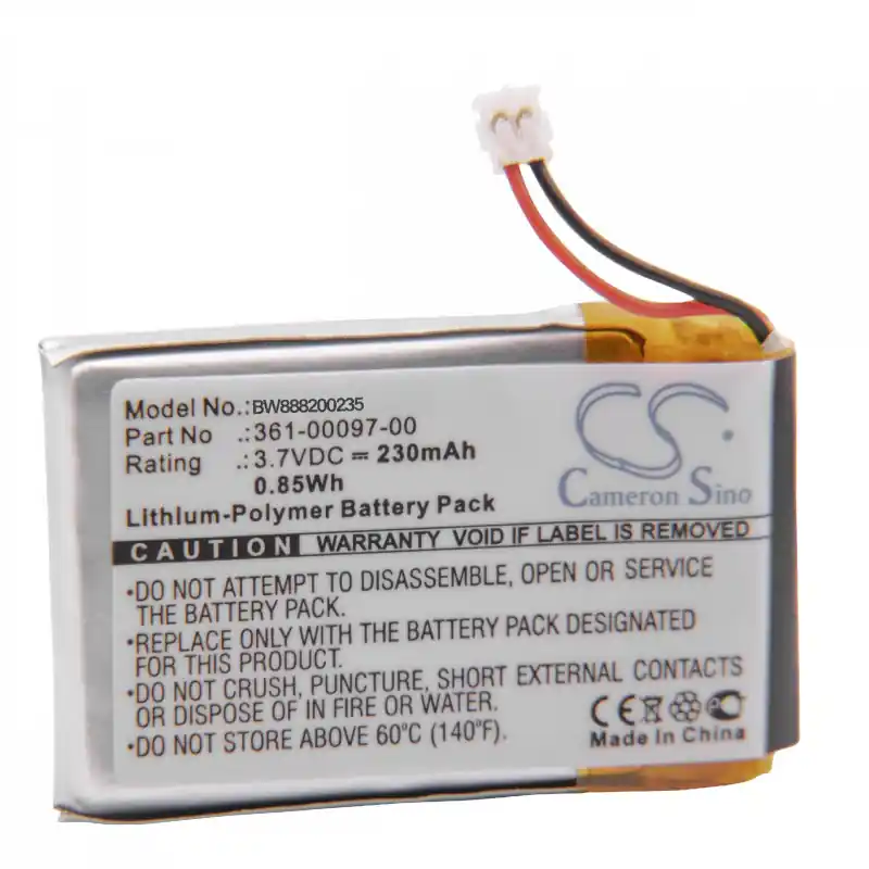 Batteria per Garmin Fenix 5 / Forerunner 935 / Approach S60, 230 mAh