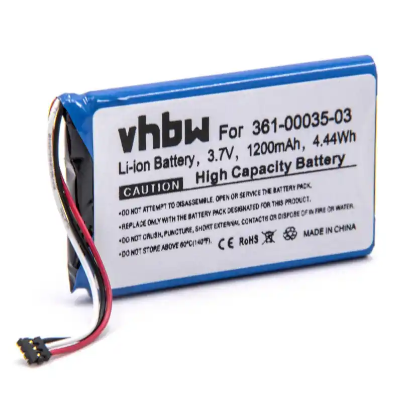 Batteria per Garmin Nüvi 2405 / 2505 / 2597, 1200 mAh