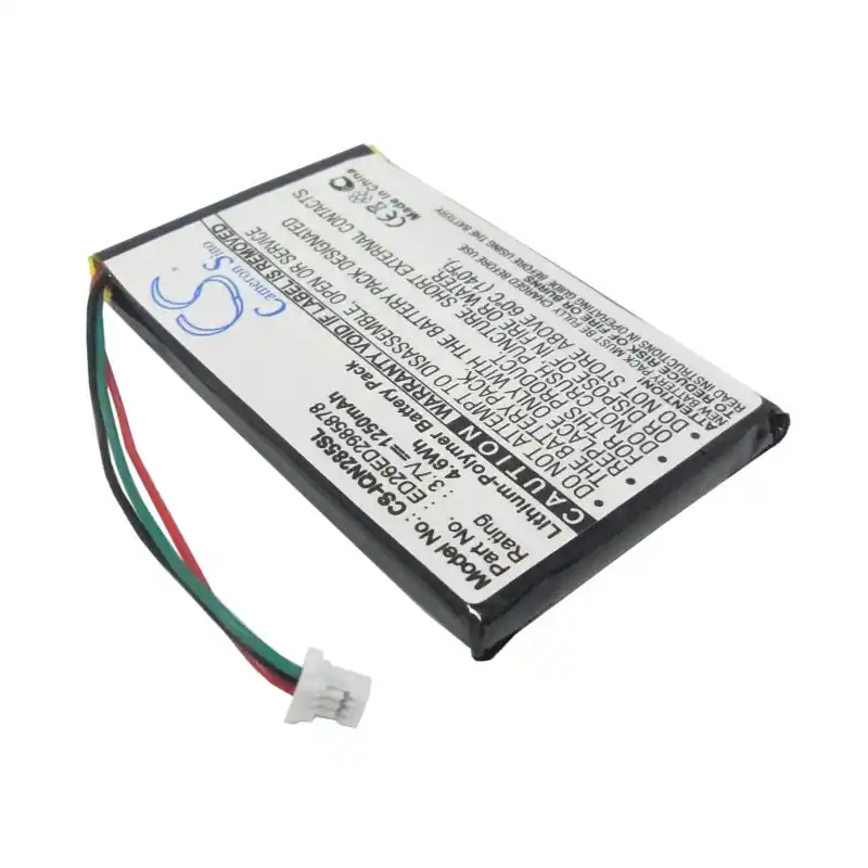 Batteria per Garmin Nüvi 285 / 285W / 285WT, 1250 mAh