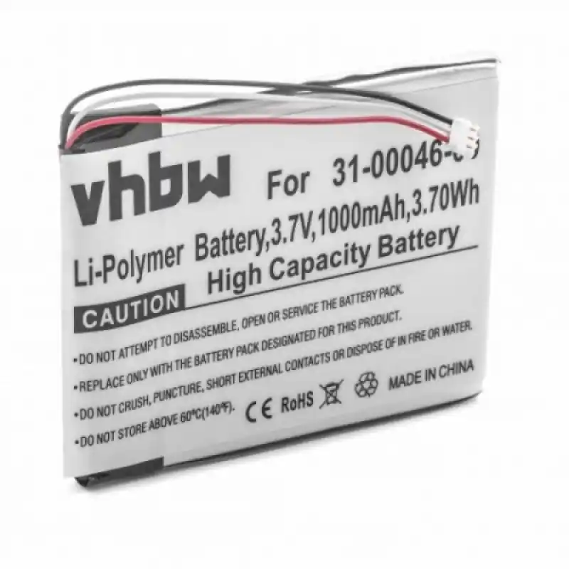 Batteria per Garmin Nüvi 3400 / 3450 / 3550 / 3750, 1000 mAh