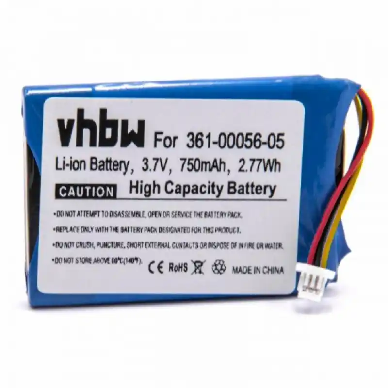 Batteria per Garmin Nüvi 40 / 52 / 56LMT / 68LMT, 750 mAh