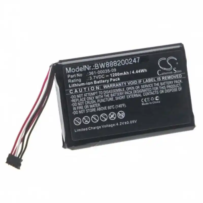 Batteria per Garmin T 5 Mini / TT 15 Mini, 1200 mAh