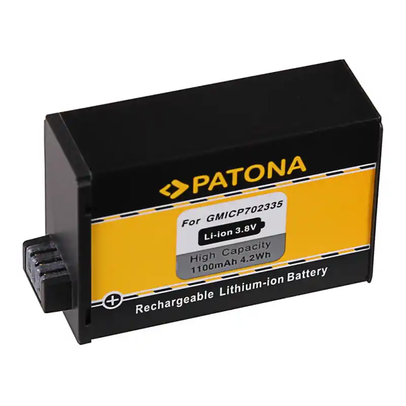 Batteria per Garmin Virb 360, 1100 mAh