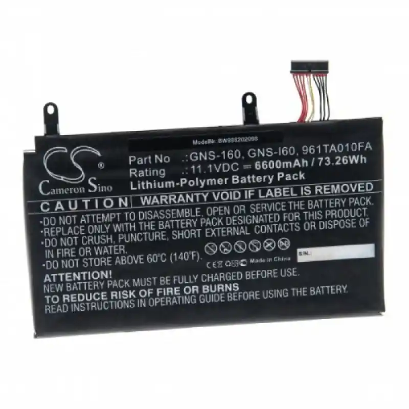Batteria per Gigabyte P35G / P35W / P37W / P57X, 6830 mAh