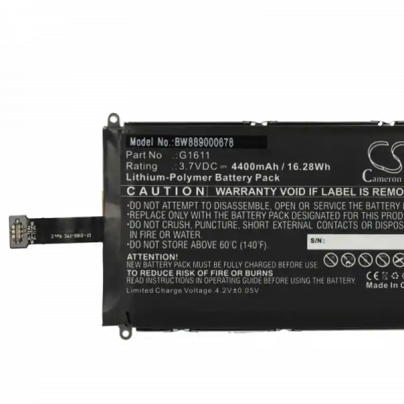 Batteria per GlocalMe G3, 4400 mAh