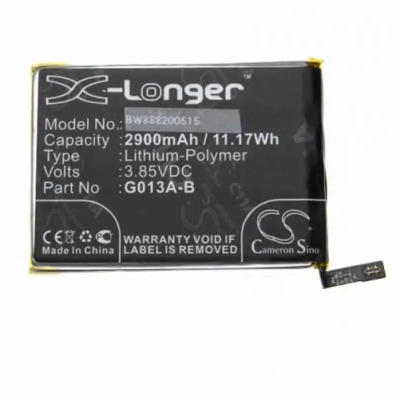 Batteria per Google Pixel 3, 2900 mAh