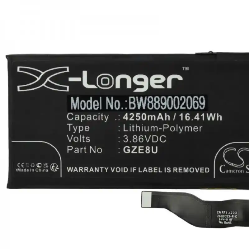 Batteria per Google Pixel 7, 4250 mAh