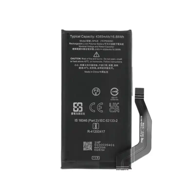 Batteria per Google Pixel 7a, 4385 mAh