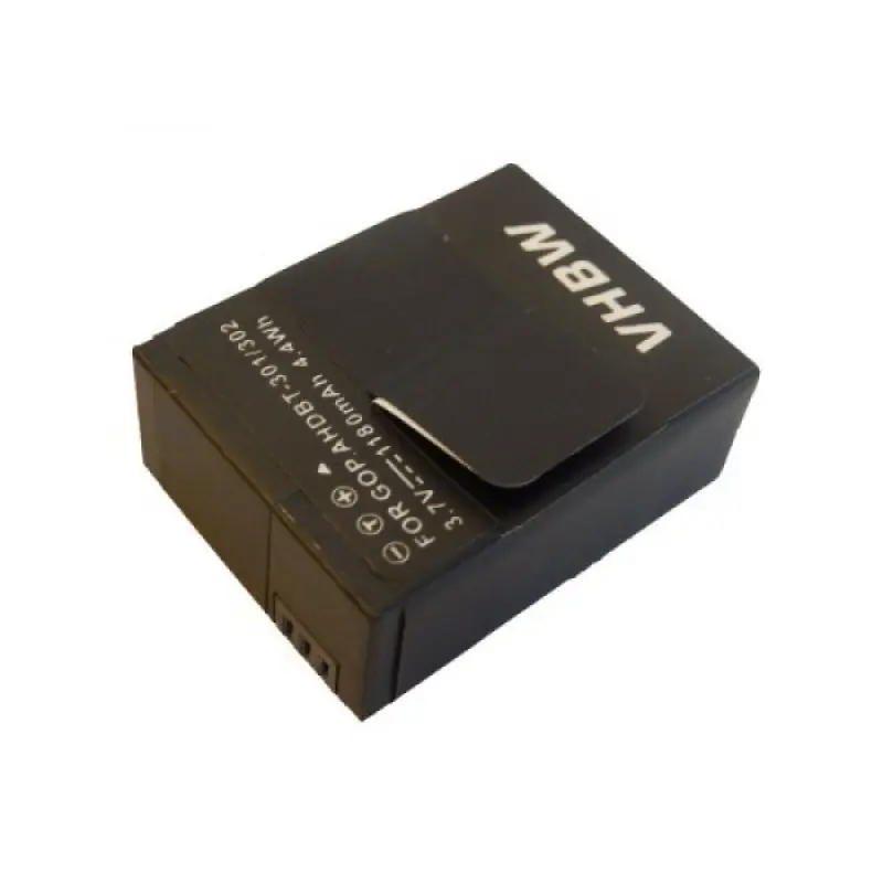 Batteria per GoPro HD Hero 3 / GoPro HD Hero 3+, 1180 mAh