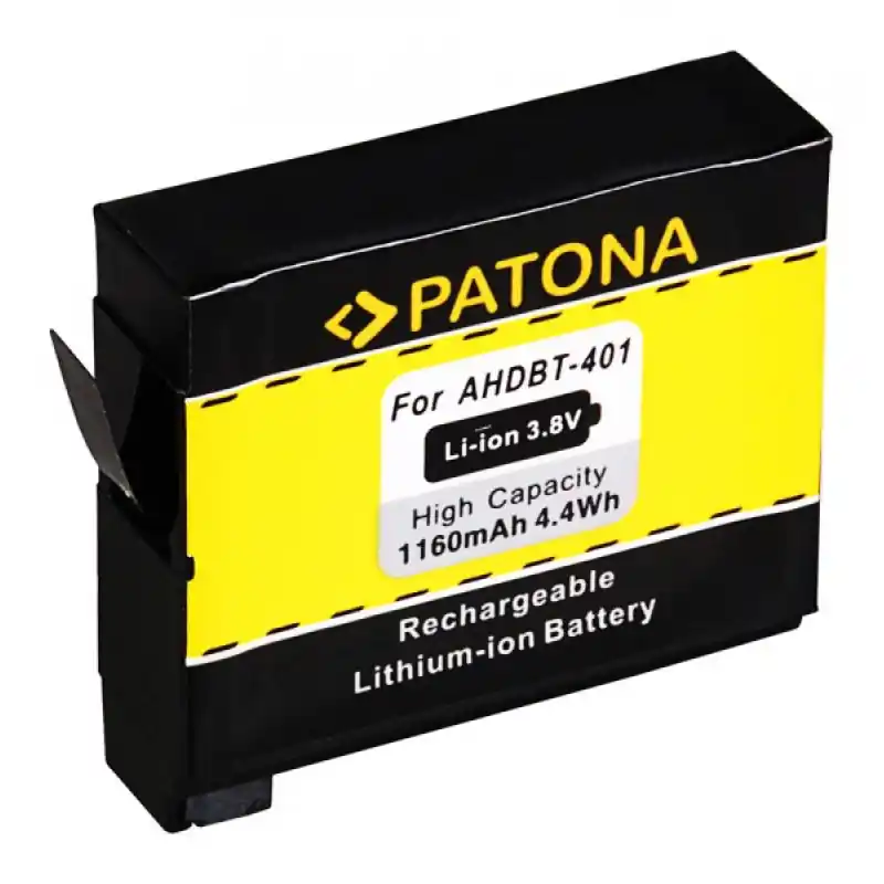 Batteria per GoPro Hero 4, 1160 mAh