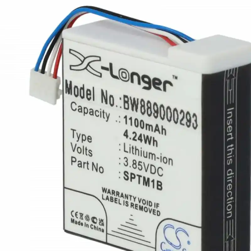 Batteria per GoPro Hero 7 Silver / White, SPTM1B, 1100 mAh
