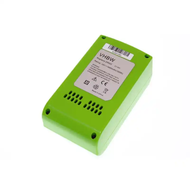 Batteria per Greenworks 29322 / 29807, 24 V, 5.0 Ah
