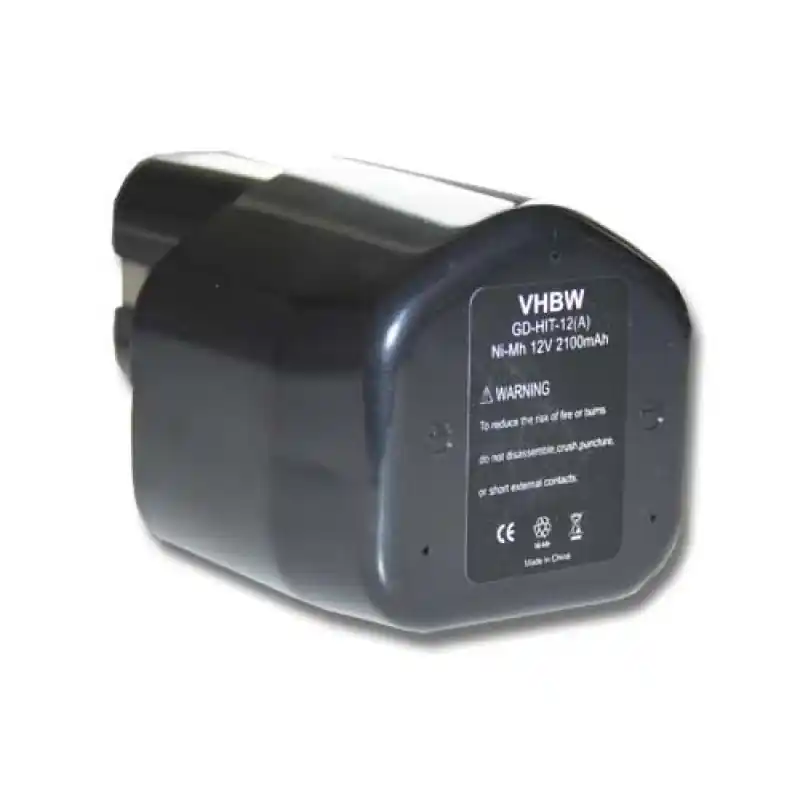 Batteria per Hitachi EB1224 / EB12B / EB12G, 12 V, 2.1 Ah