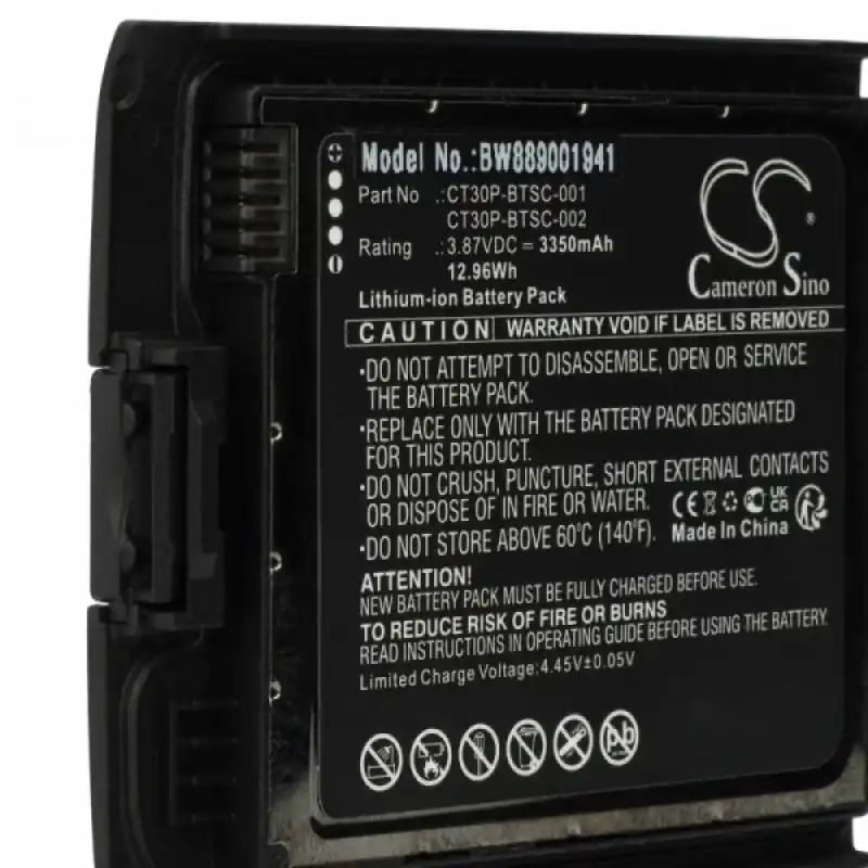 Batteria per Honeywell CT30 XP, 3350 mAh