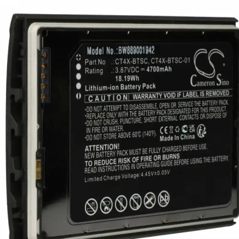 Batteria per Honeywell CT45 / CT47, 4700 mAh