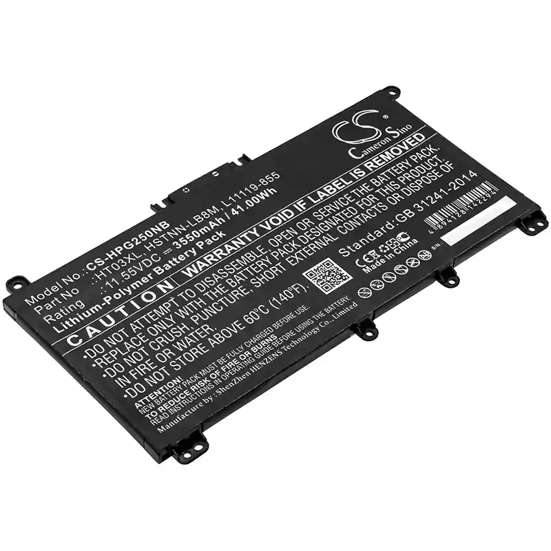 Batteria per HP 240 G7 / 245 G7 / 250 G7 / 255 G7, HT03XL, 3550 mAh
