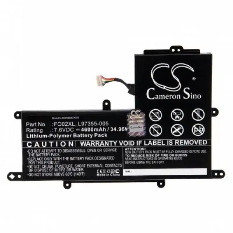 Batteria per HP Chromebook 11-A, 4600 mAh