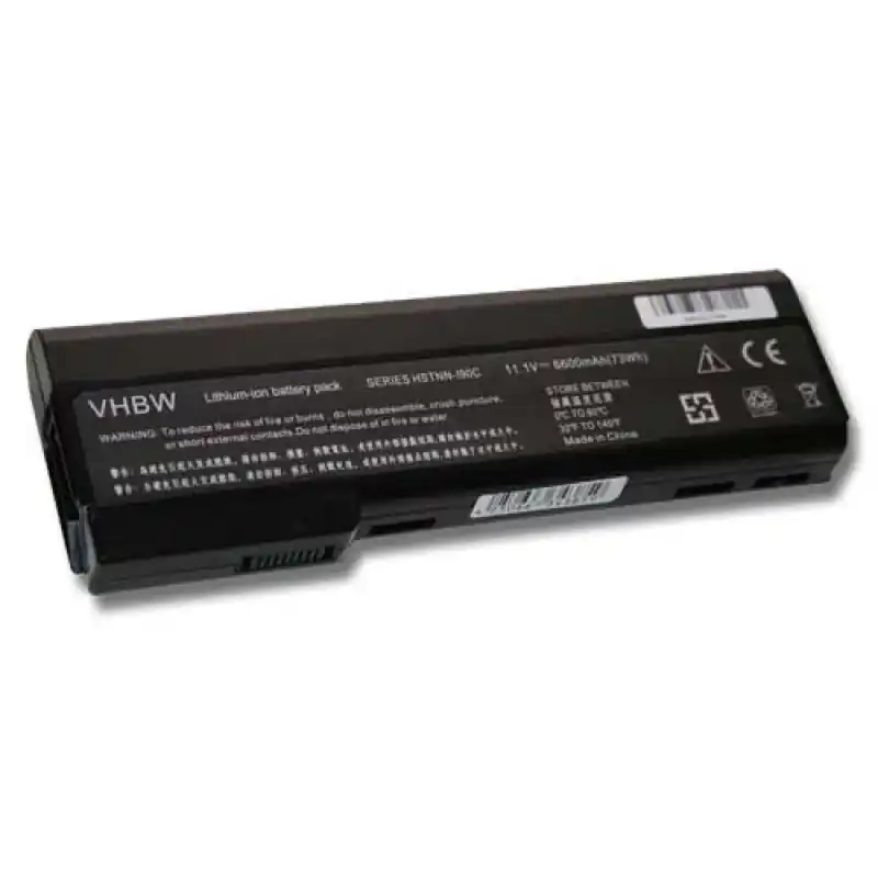 Batteria per HP Elitebook 8460p / 8560p / HP Probook 6360b / 6470b, 6600 mAh