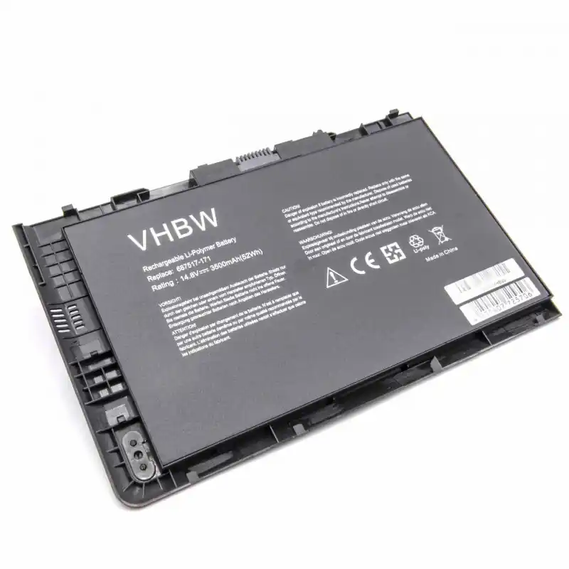 Batteria per HP EliteBook Folio 9470 / 9480, BA06XL, 3500 mAh