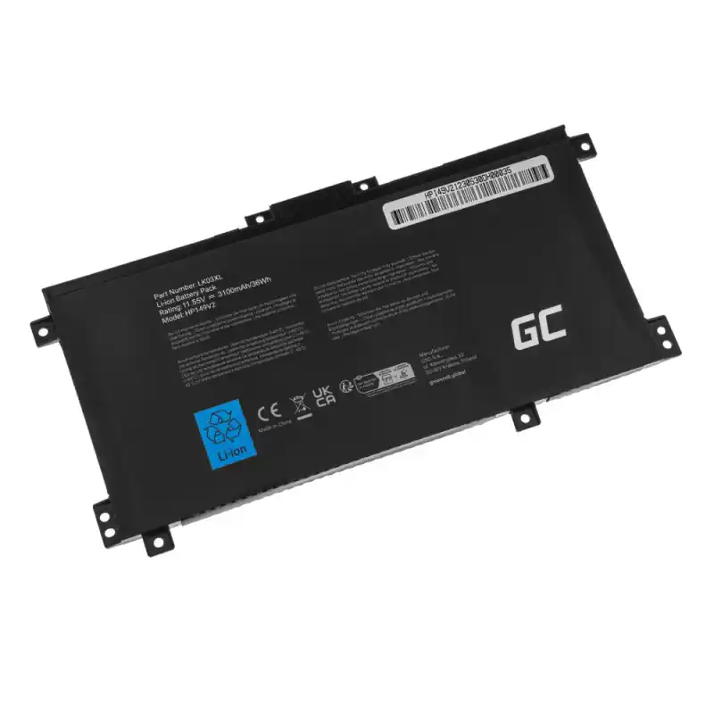 Batteria per HP Envy x360 15-BP / 15-CN / 17-AE / 17-BW, LK03XL, 3100 mAh