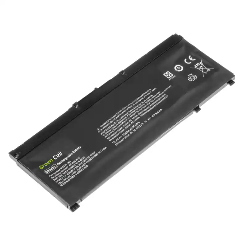 Batteria per HP Omen 15-CE / Omen 17-CB / Pavilion Gaming 15-CX, SR04XL, 15.4 V, 3500 mAh