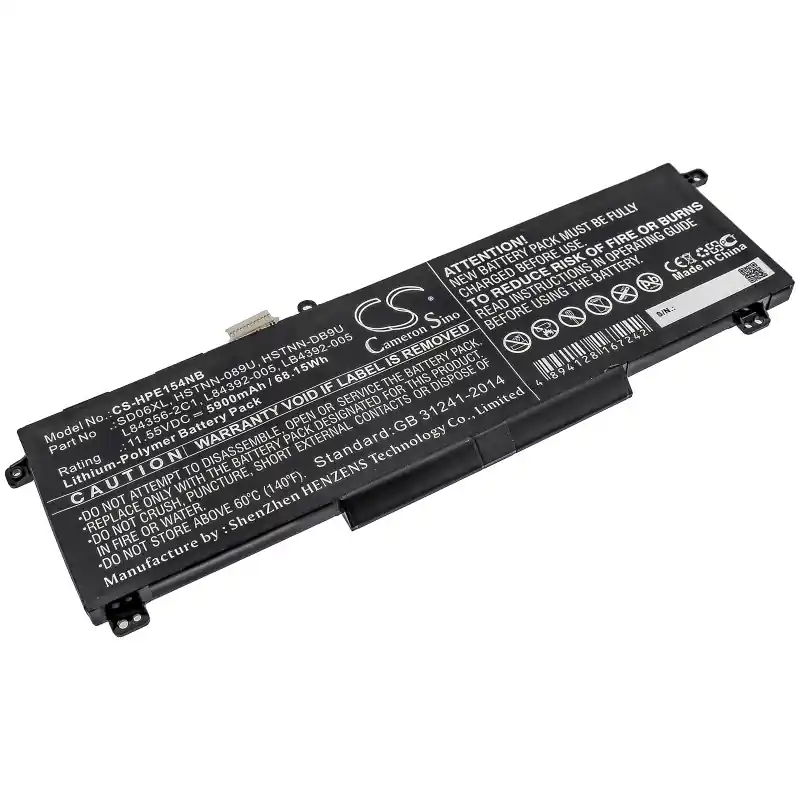 Batteria per HP Omen 15-EK, SD06XL, 5900 mAh