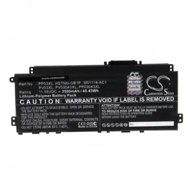 Batteria per HP Pavilion 13-BB / 14-DV / 15-EH, PP03XL, 3500 mAh