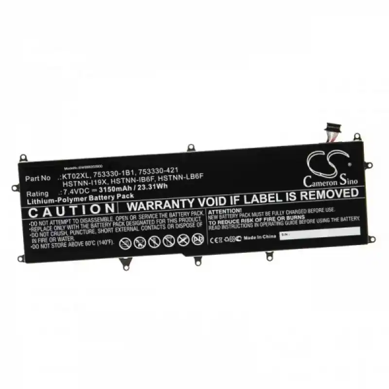 Batteria per HP Pro X2 612 G1, per tastatura, 3150 mAh