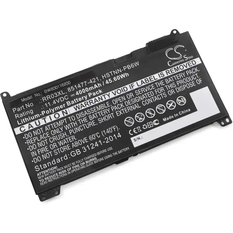 Batteria per HP Probook 430 G4 / 440 G4 / 450 G4 / 455 G4 / 470 G4, RR03XL, 4000 mAh