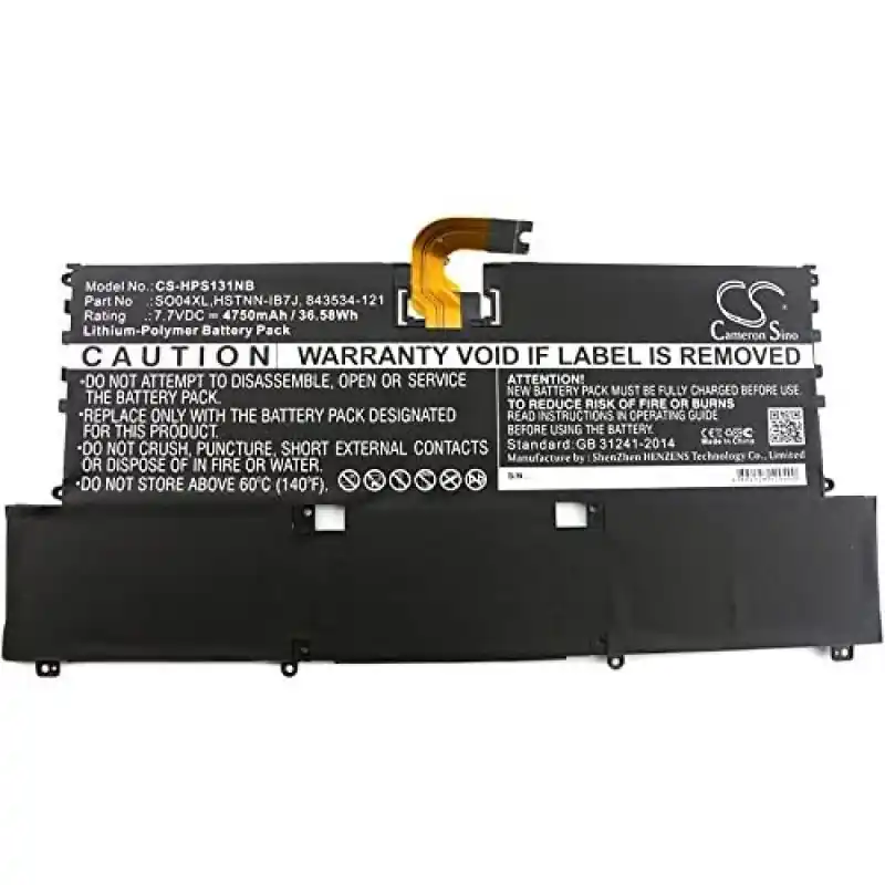 Batteria per HP Spectre 13-V / Spectre Pro 13 G1, Tipo 2, 4750 mAh