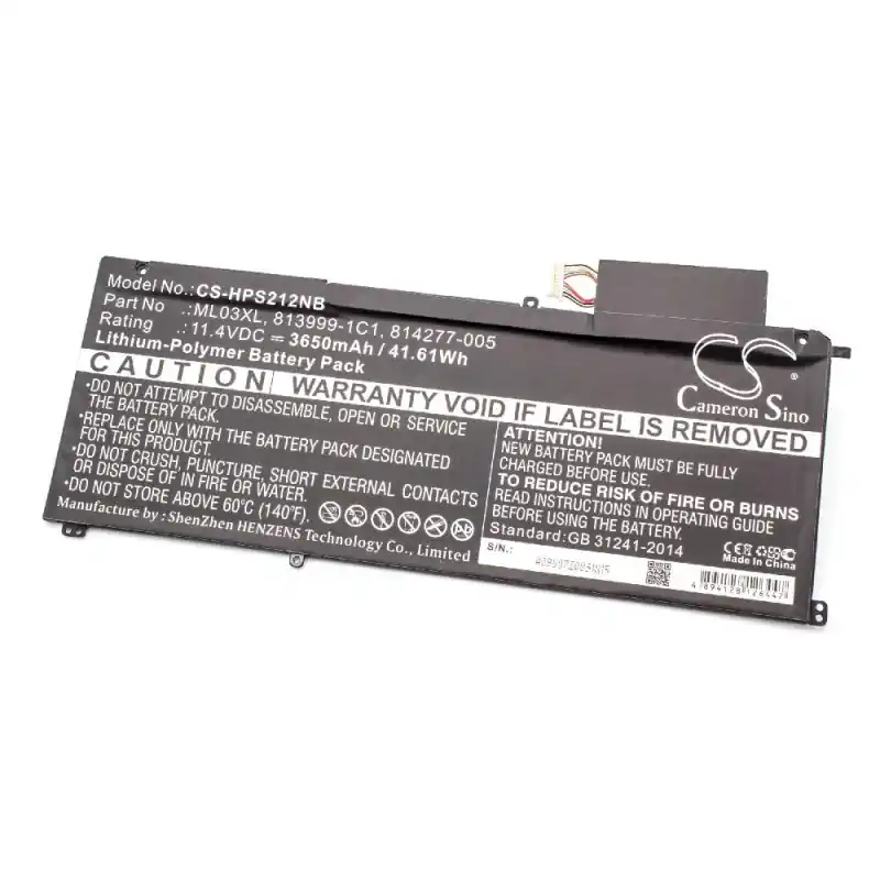 Batteria per HP Spectre X2-12, 3650 mAh