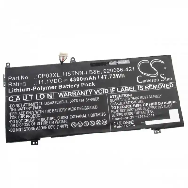 Batteria per HP Spectre X360 13-AE, 4300 mAh