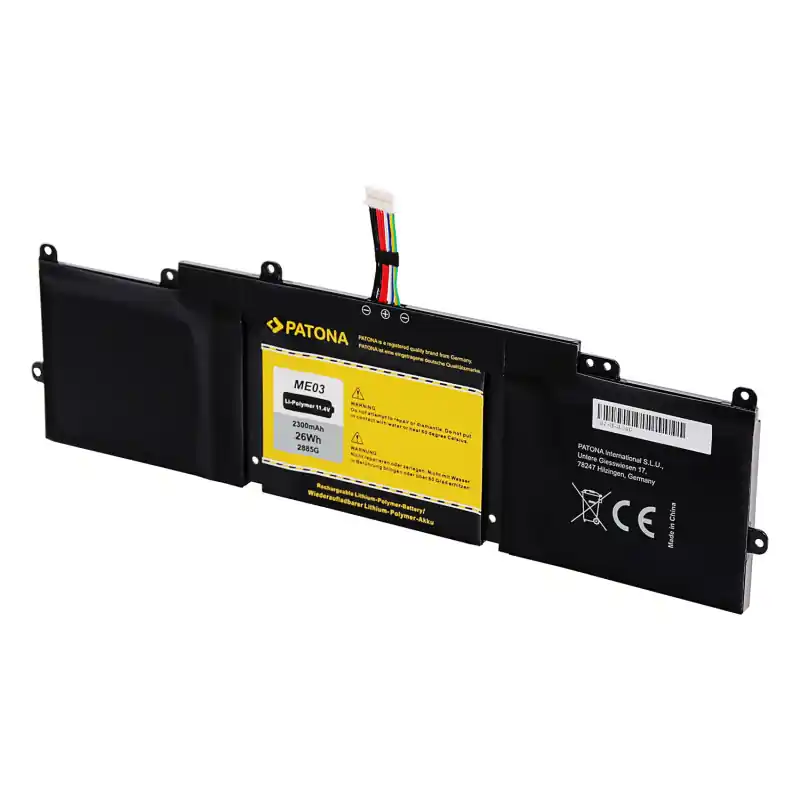 Batteria per HP Stream 11 / 13, ME03XL, 2300 mAh