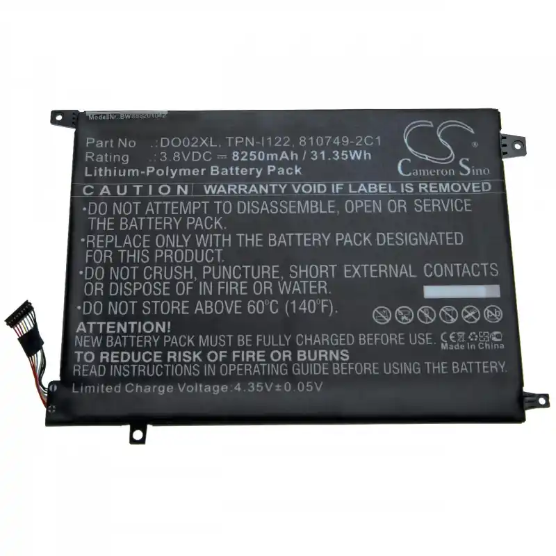 Batteria per HP X2 210 G1 / Pavilion X2 10, 8250 mAh