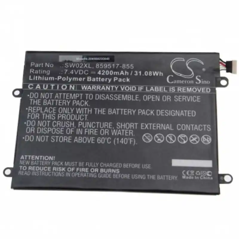 Batteria per HP X2 210 G2 / Notebook X2 10, 4200 mAh